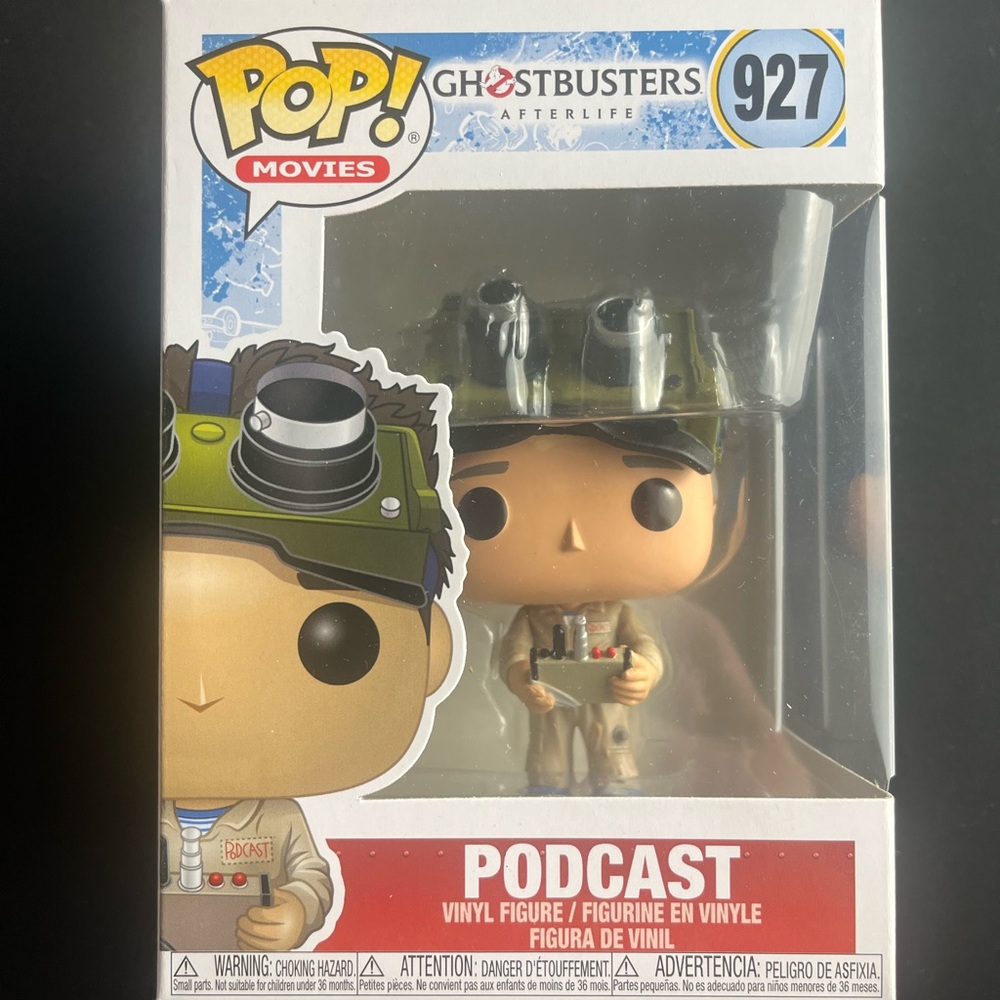 Funko POP! Movies Ghostbusters After life Podcast #927 figure